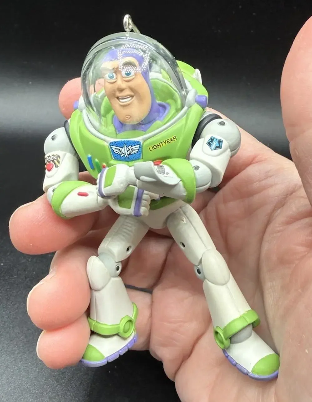 2002 Hallmark Toy Story 2 Buzz Lightyear Ornament No Box Rare LO14